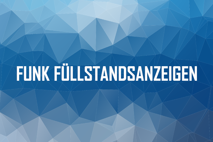 Funk Füllstandssanzeigen